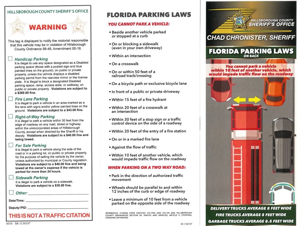 Click on the image below for information from the HCSO about Florida's ...
